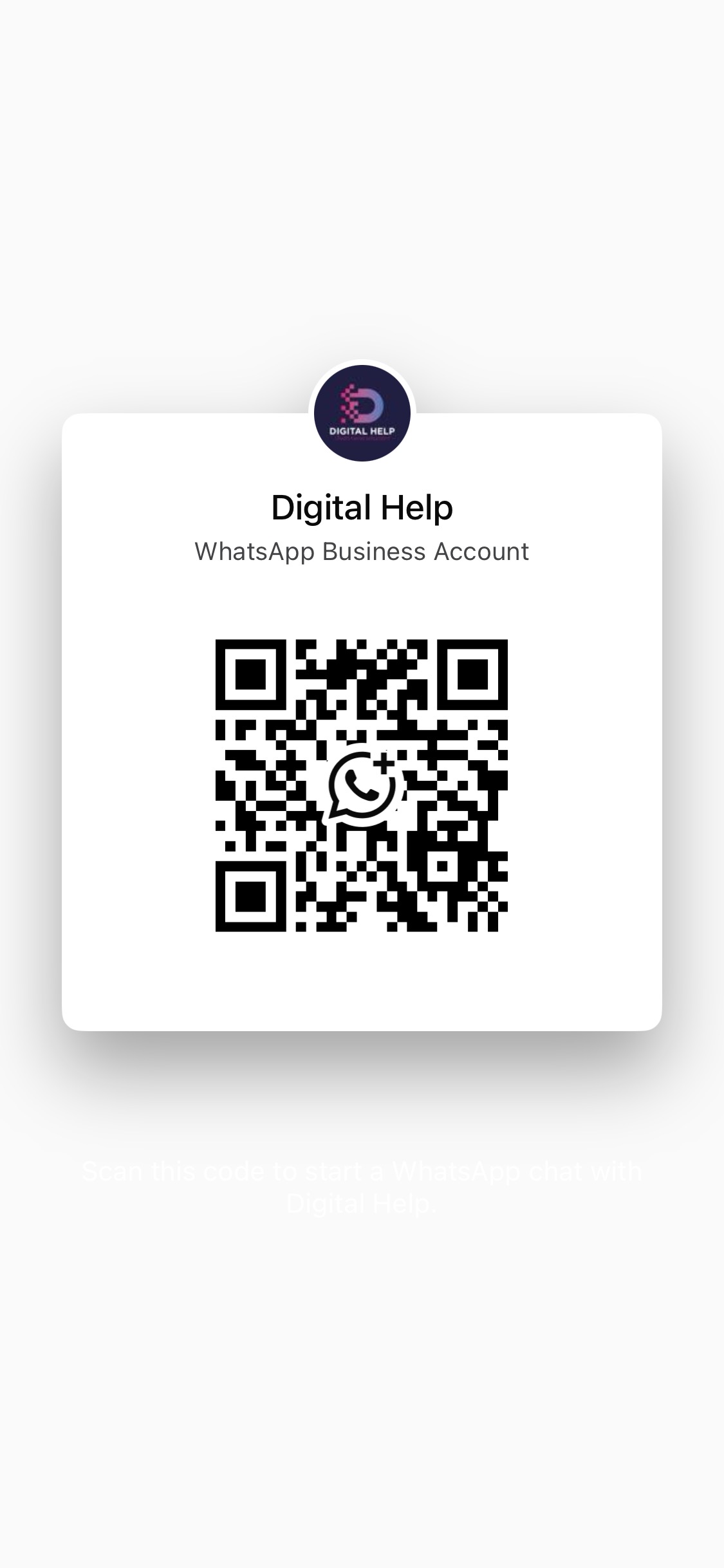 WhatsApp QR
